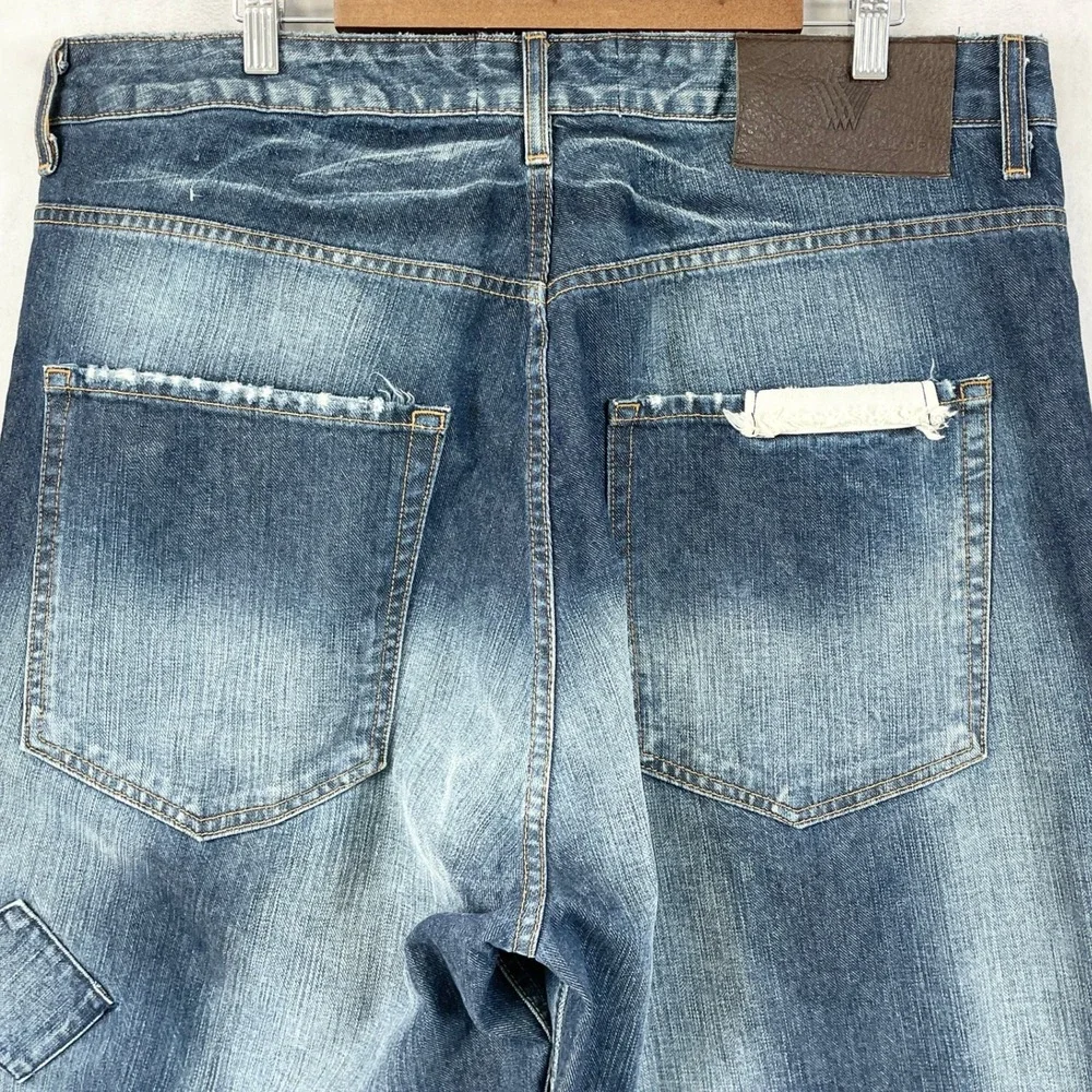 Willis And Walker Men Jeans 40 Temptation Distressed Grunge Y2K Street‎ Skater
